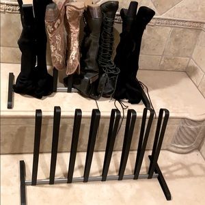 Boot storage racks